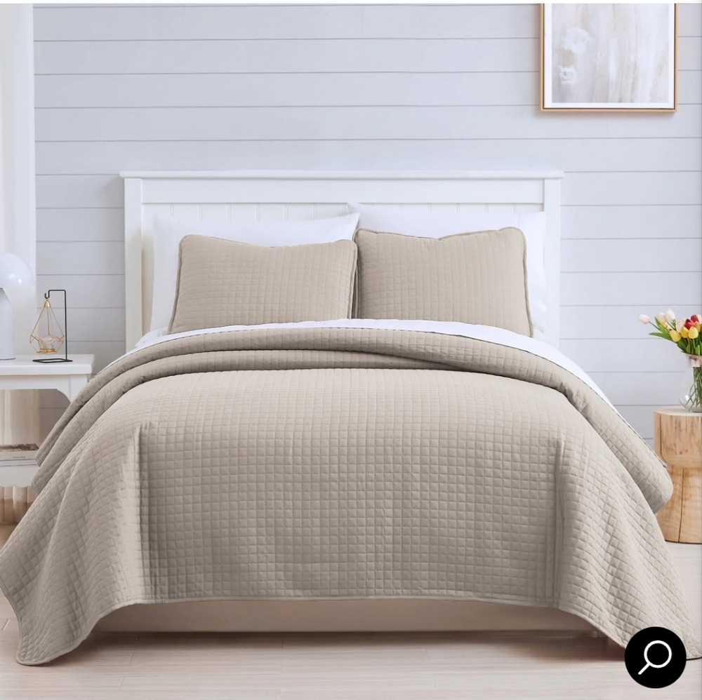 SOUTHSHORE FINE LINENS Vilano Oversized Quilt Set